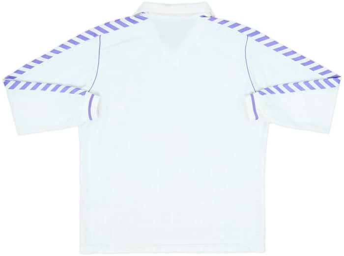 1986-88 Real Madrid Home L/S Shirt - 6/10 - (XL)