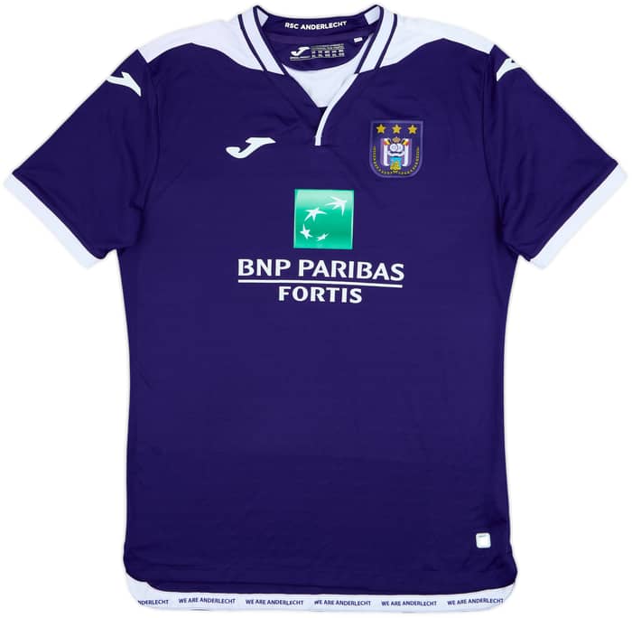 2019-20 Anderlecht Home Shirt - 10/10 - (XL)