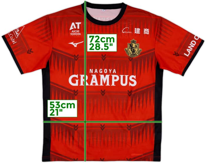 2023 Nagoya Grampus Eight x Beams Stadium Shirt - 10/10 - (L)