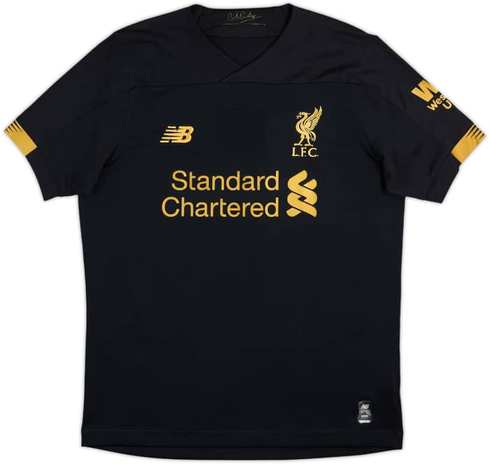 2019-20 Liverpool GK S/S Shirt A.Becker #1 - 8/10 - (XL.Boys)