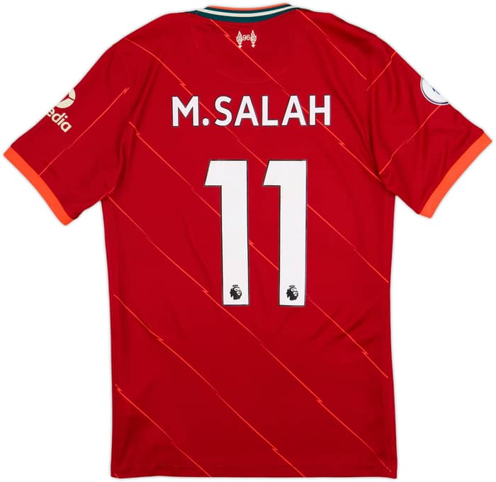 2021-22 Liverpool Home Shirt M.Salah #11 - 6/10 - (S)