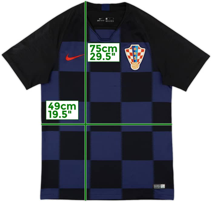2018-19 Croatia Away Shirt - 6/10 - (S)
