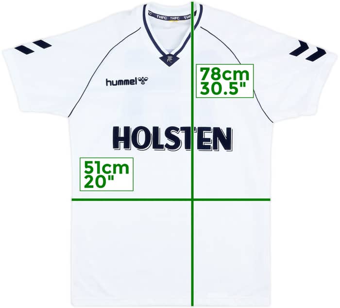 1989-91 Tottenham Match Issue Home Shirt #15