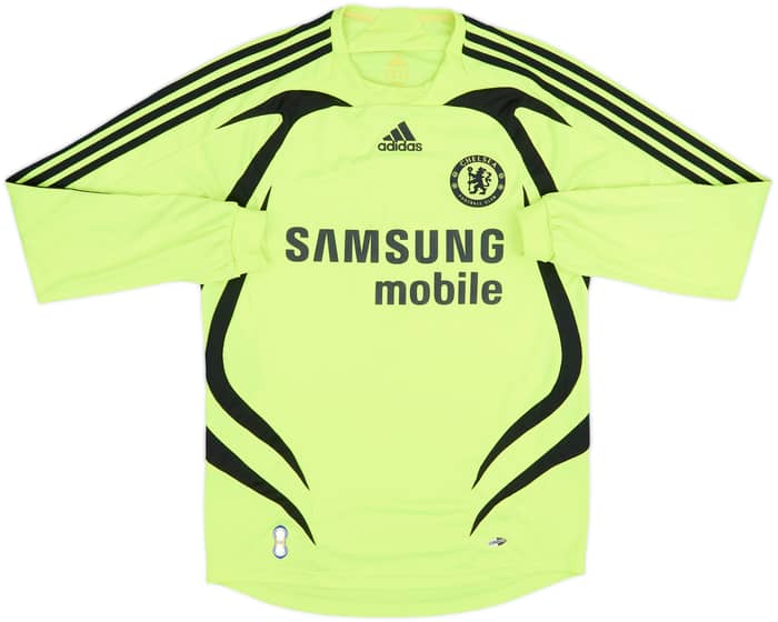 Camiseta L/S de visitante del Chelsea 2007-08 Essien #5 - 7/10 - (S)