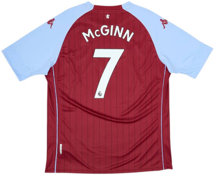 2020-21 Aston Villa Home Shirt McGinn #7 - 8/10 - (XXL)