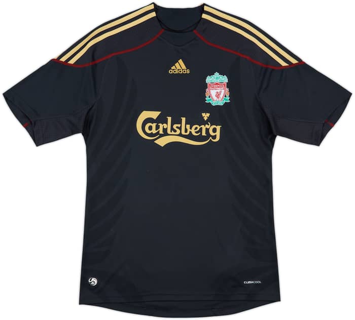 2009-10 Liverpool Away Shirt Gerrard #8 - 10/10 - (M)
