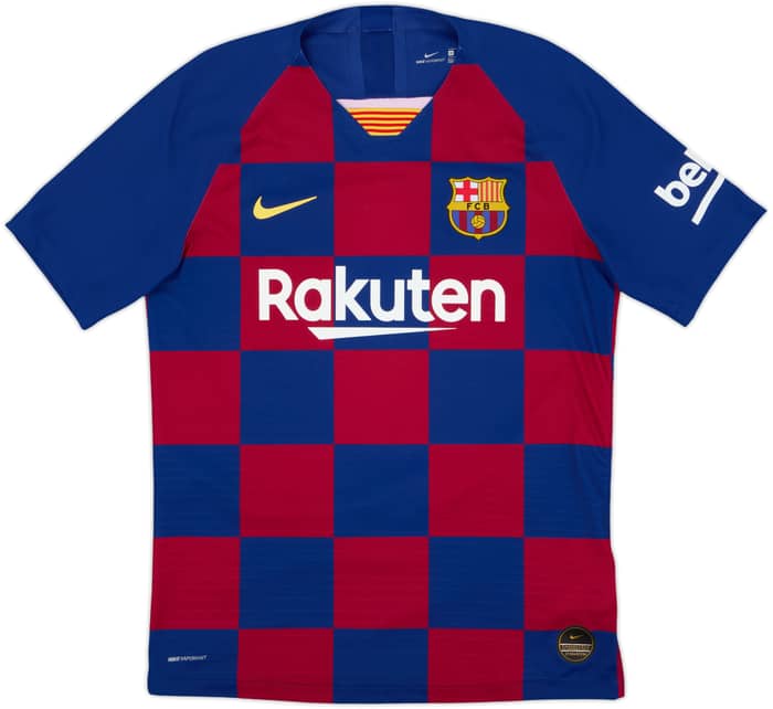2019-20 Barcelona Authentic Home Shirt Messi #10 - 8/10 - (M)