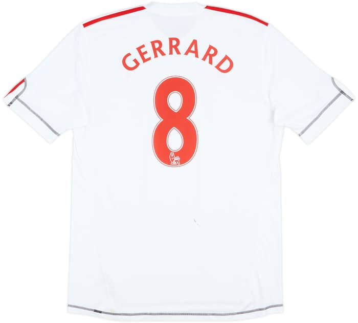 2009-10 Liverpool Third Shirt Gerrard #8 - 6/10 - (L)