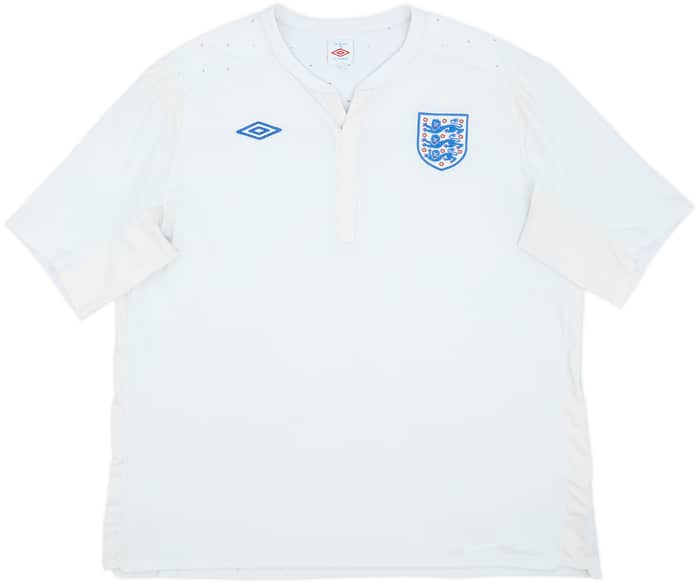 2010-11 England Home Shirt - 7/10 - (3XL)