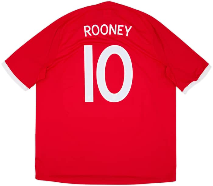 2010-11 England Away Shirt Rooney #10 - 6/10 - (XXL)