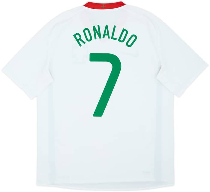 2008-10 Portugal Away Shirt Ronaldo #7 - 5/10 - (L)