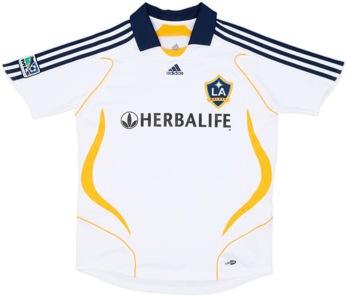 2007-08 LA Galaxy Home Shirt Beckham #23 - 8/10 - (M)