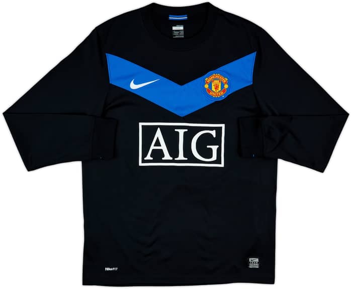 2009-10 Manchester United Away L/S Shirt Rooney #10 - 6/10 - (S)