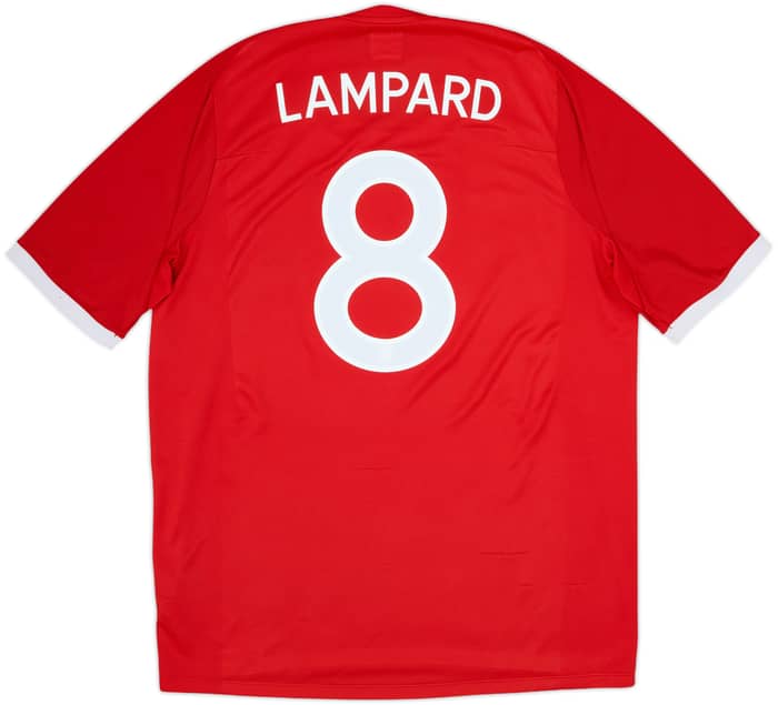 2010-11 England Away Shirt Lampard #8 - 8/10 - (XL)