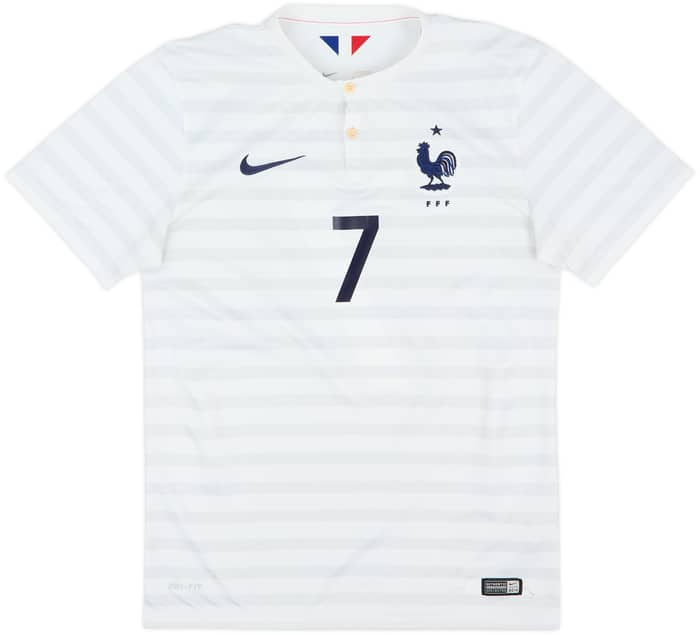 2014-15 France Away Shirt Ribery #7 - 8/10 - (S)