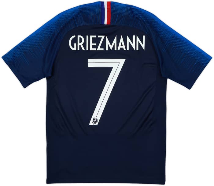 2018 France Home Shirt Griezmann #7 - 6/10 - (S)