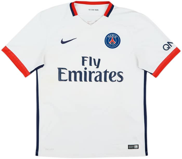 2015-16 Paris Saint-Germain Away Shirt Ibrahimovic #10 - 8/10 - (M)