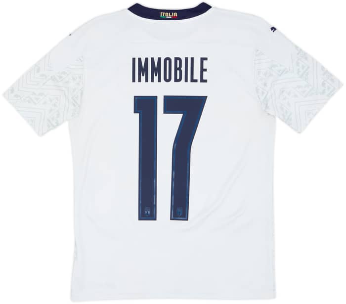 2020-21 Italy Away Shirt Immobile #17 - 9/10 - (S)