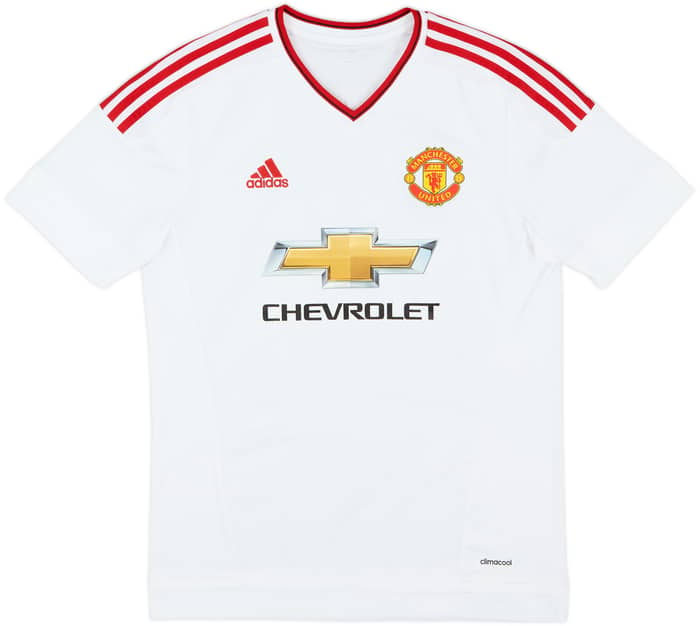 2015-16 Manchester United Away Shirt Valencia #25 - 7/10 - (M)