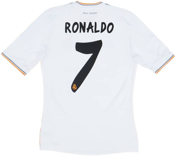 2013-14 Real Madrid Home Shirt Ronaldo #7 - 6/10 - (S)