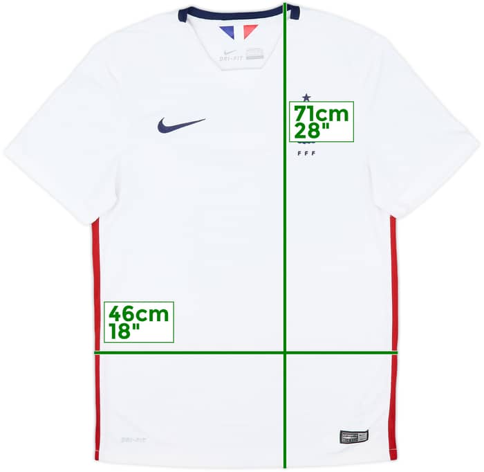 2015-16 France Away Shirt - 6/10 - (S)