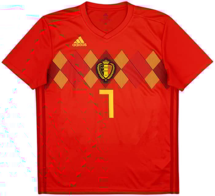 2018-19 Bélgica Camiseta Local De Bruyne #7 - 7/10 - (M)