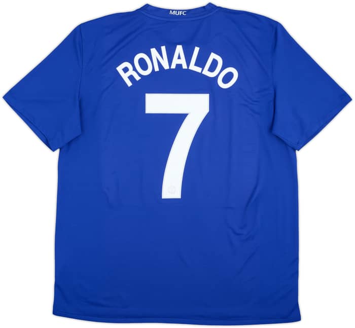 2008-09 Manchester United Third Shirt Ronaldo #7 - 6/10 - (XL)