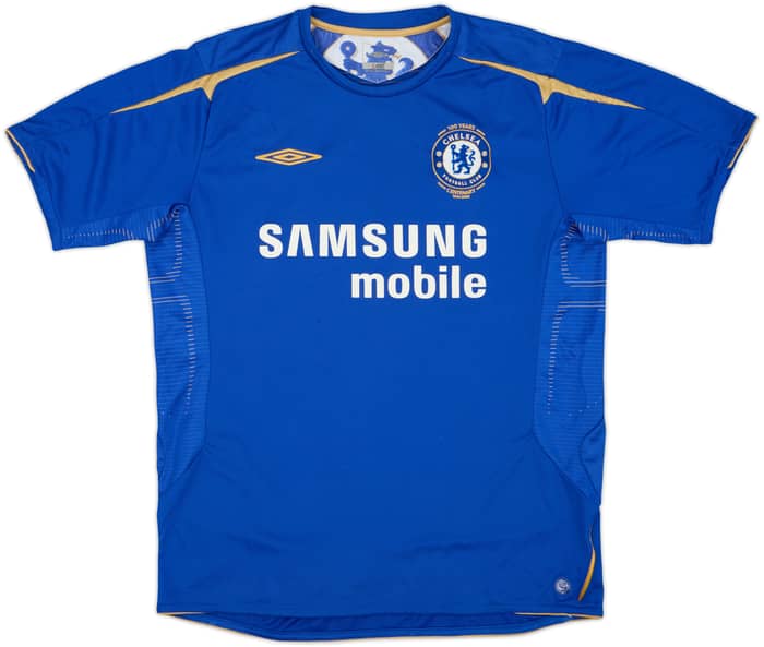 2005-06 Chelsea Centenary Home Shirt - 4/10 - (L)