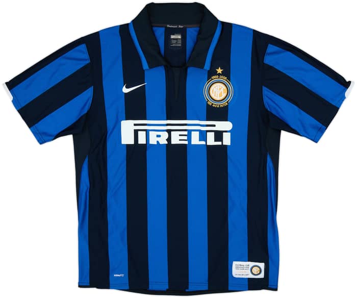 2007-08 Inter Milan Centenary Home Shirt Chivu #26 - 6/10 - (L)