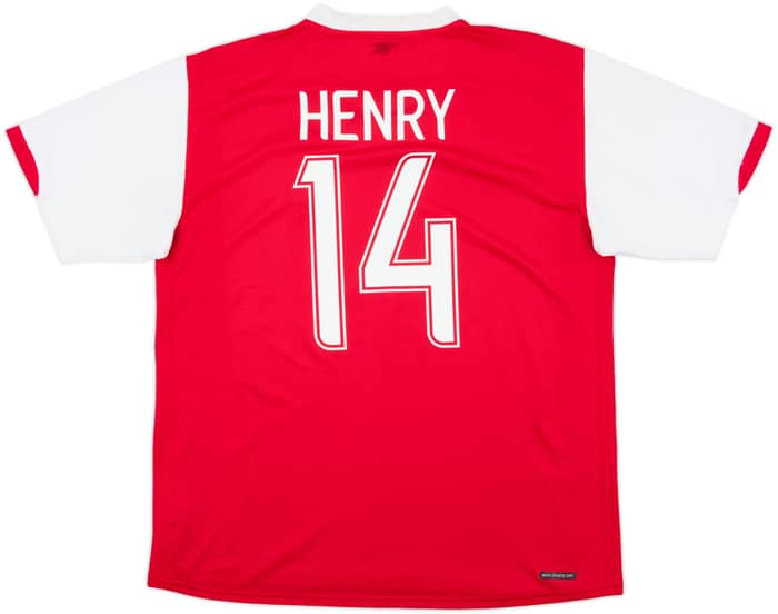 2006-08 Arsenal Camiseta Local Henry #14 - 7/10 - (L)