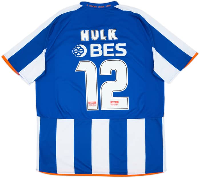 2008-09 Porto Home Shirt Hulk #12 - 6/10 - (L)