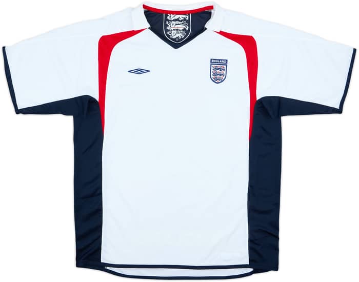 2004-05 England Umbro Training Shirt - 7/10 - (XL)
