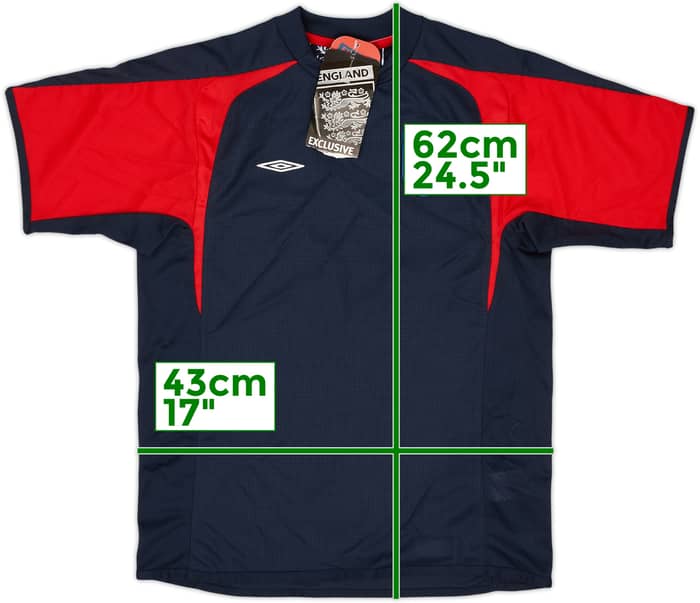 2005-06 England Umbro Training Shirt (L.Boys)