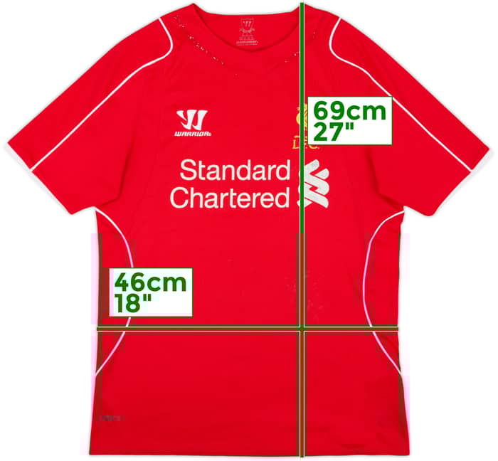 2014-15 Liverpool Home Shirt - 5/10 - (S)