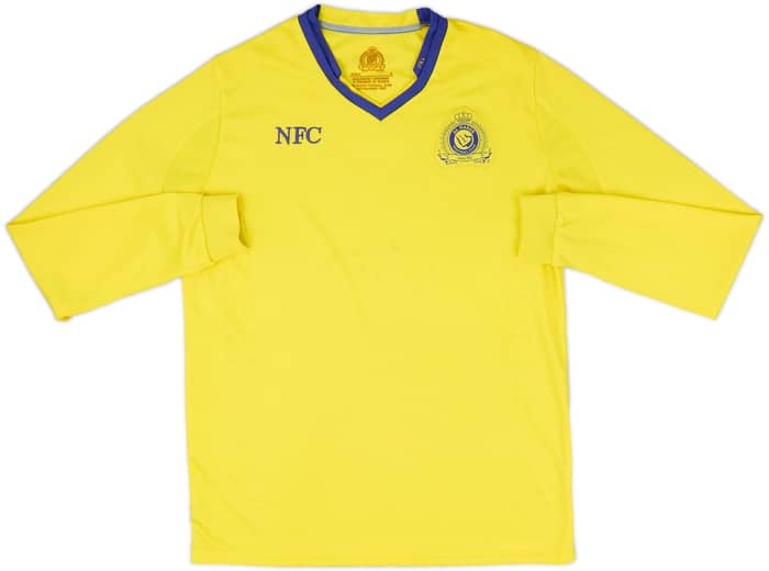 2015-16 Al-Nassr Home L/S Shirt - 5/10 - (S)