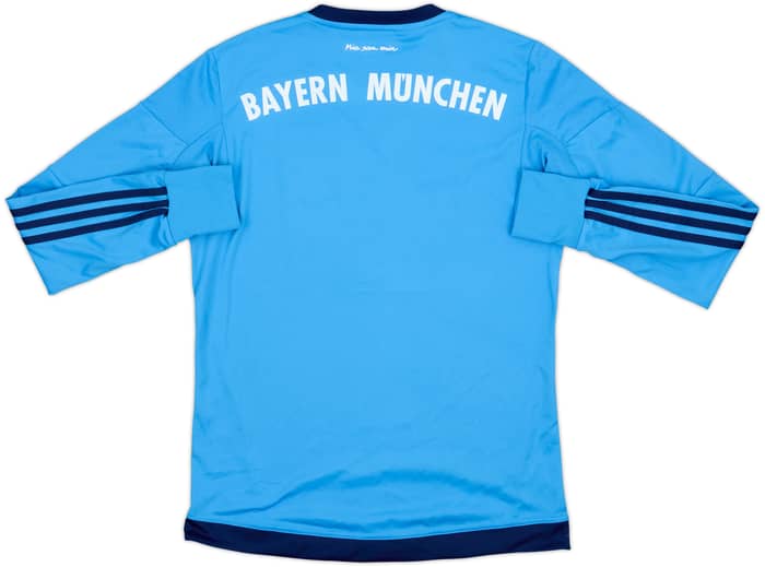 2015-16 Bayern Múnich Camiseta de Arquero - 9/10 - (XL.Boys)