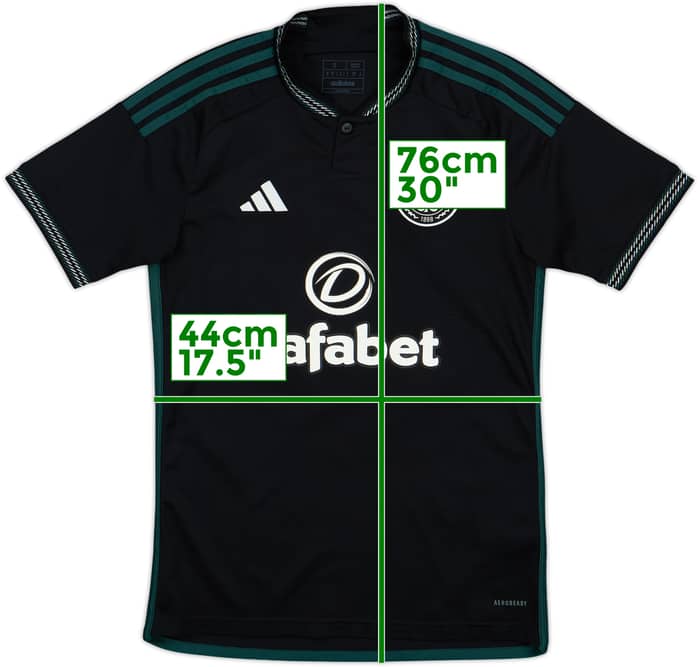 2023-24 Celtic Away Shirt - 10/10 - (S)