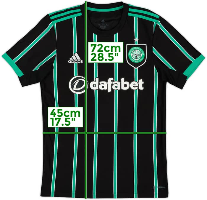 2022-23 Celtic Away Shirt - 10/10 - (S)