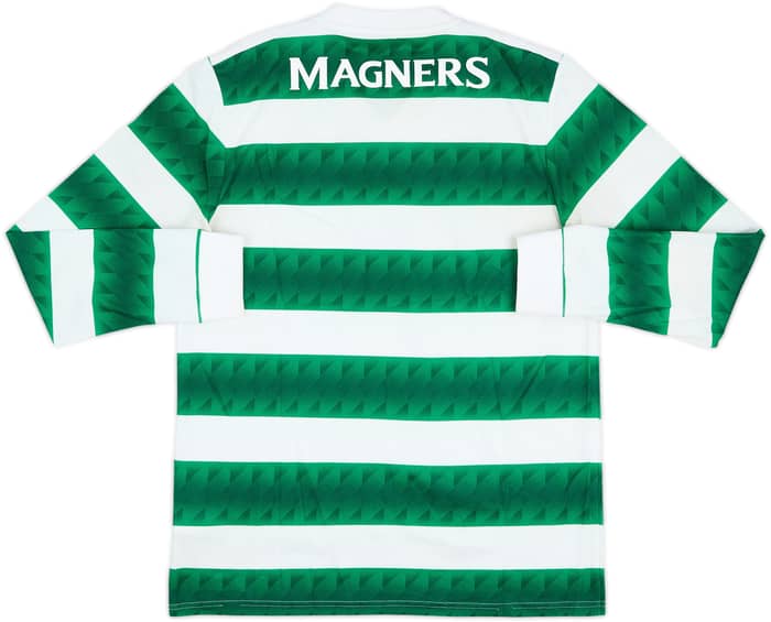 2022-23 Celtic Home L/S Shirt - 5/10 - (M)