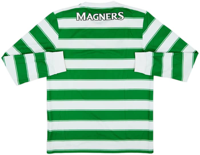 2021-22 Celtic Home L/S Shirt - 7/10 - (M)