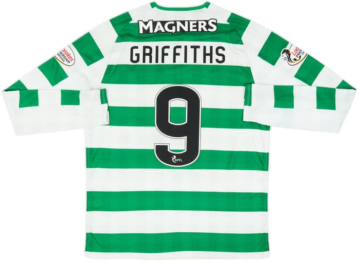2018-19 Celtic Home L/S Shirt Griffiths #9 - 5/10 - (M)