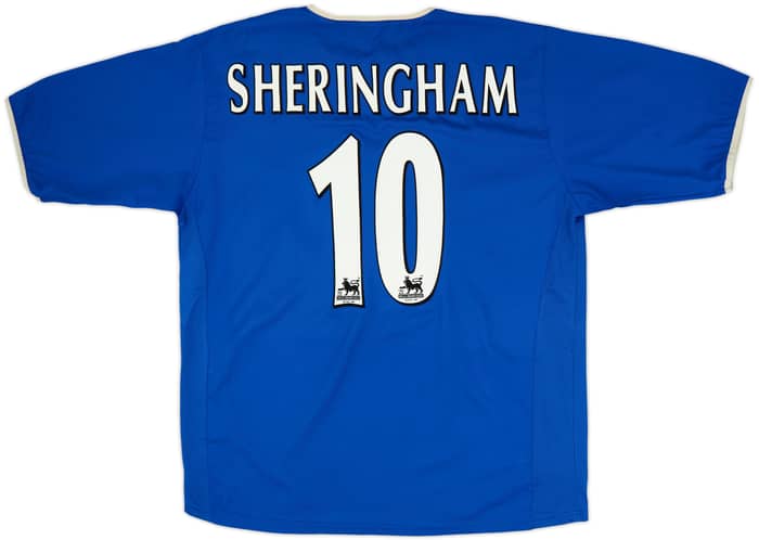 2003-05 Portsmouth Home Shirt Sheringham #10 - 8/10 - (L)