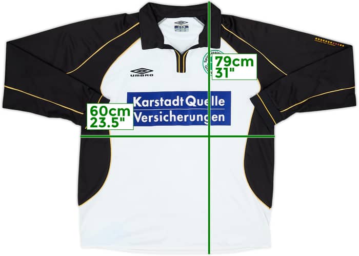 2002-03 Greuther Furth Away L/S Shirt - 5/10 - (XL)
