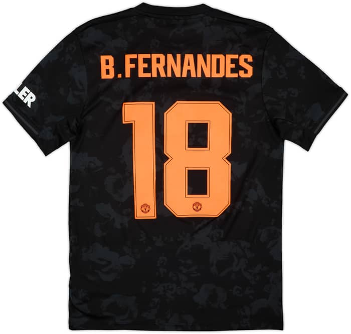2019-20 Manchester United Third Shirt B.Fernandes #18 - 10/10 - (S)