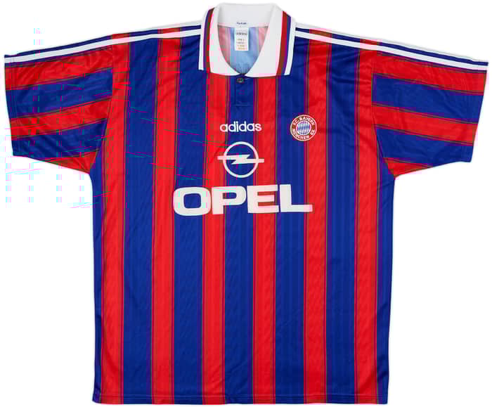 1995-97 Bayern Munich Home Shirt Matthaus #10 - 8/10 - (XL)