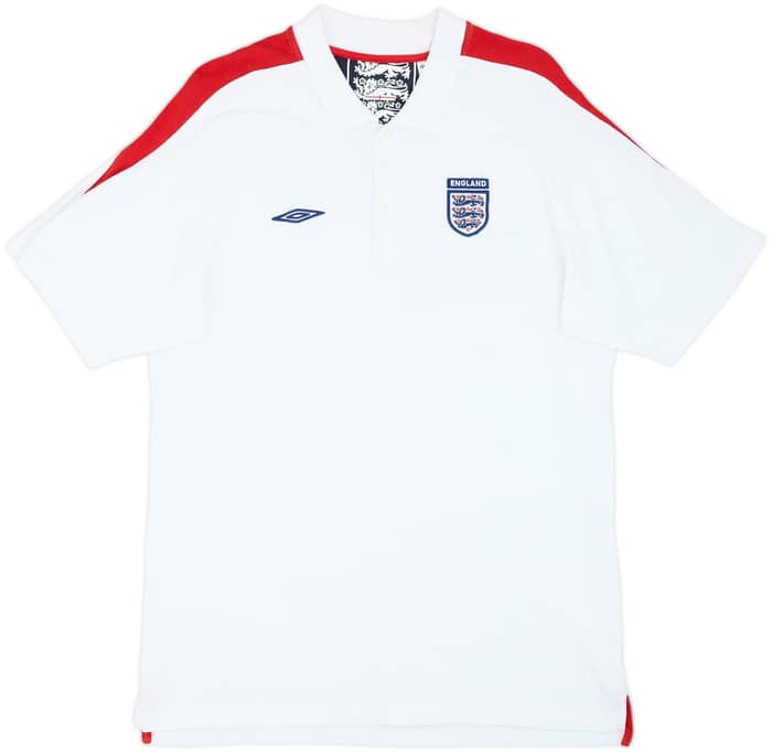 2004-06 England Umbro Polo - 8/10 - (XL)