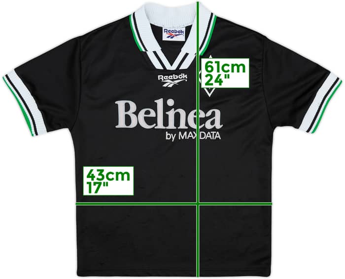 1997-98 Borussia Monchengladbach Away Shirt - 8/10 - (XL.Boys)