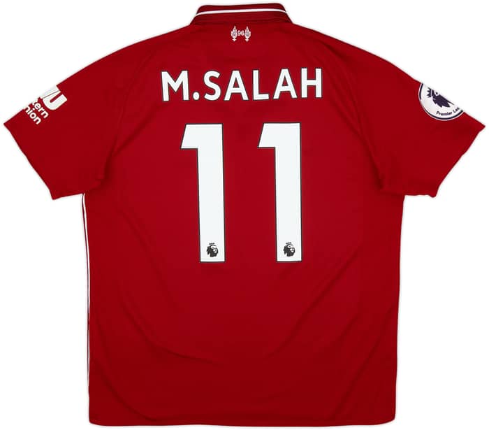 Camiseta de local del Liverpool 2018-19 M.Salah #11 - 7/10 - (M)