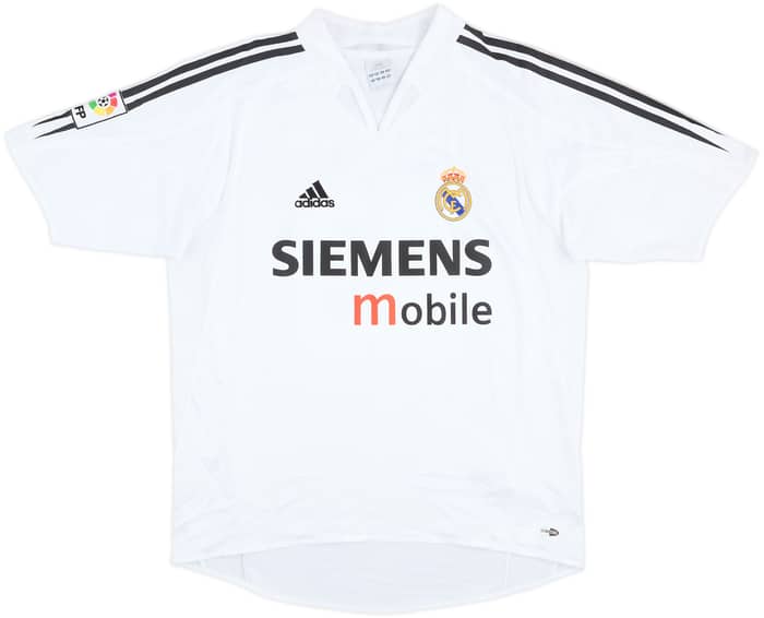 2004-05 Real Madrid Home Shirt Beckham #23 - 8/10 - (M)