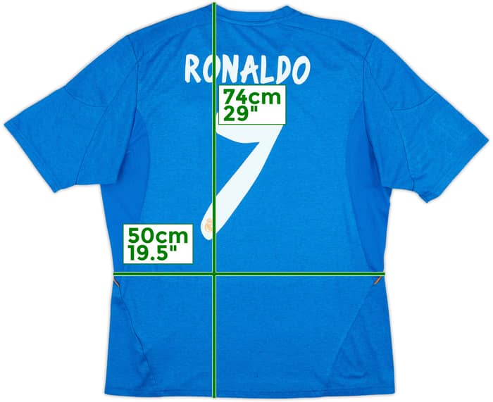 2013-14 Real Madrid Away Shirt Ronaldo #7 - 8/10 - (L)
